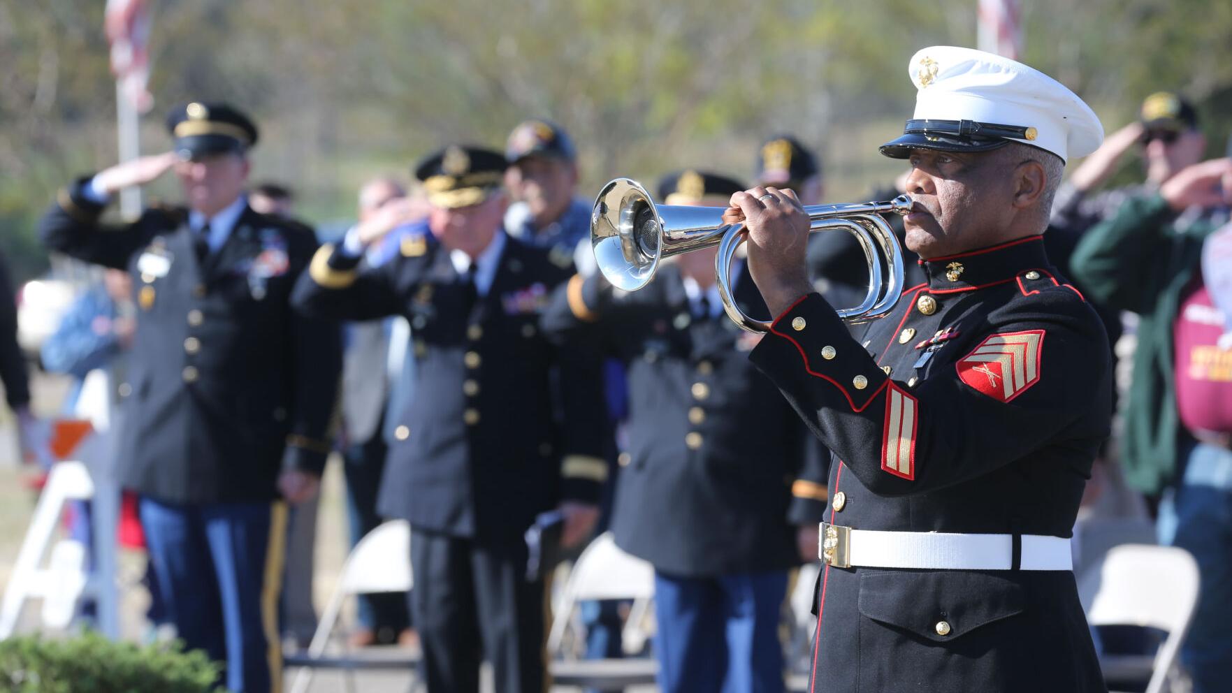 PHOTOS: Ceremony honors local veterans on Vietnam War Veterans Day